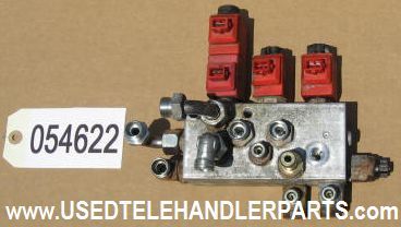 MERLO STEUERBLOCK SCHALTUNG/HANDBR. Nr. 054622 - Hidravlični ventil za Teleskopski viličar: slika 1 MERLO STEUERBLOCK SCHALTUNG/HANDBR. Nr. 054622 - Hidravlični ventil za Teleskopski viličar: slika 1